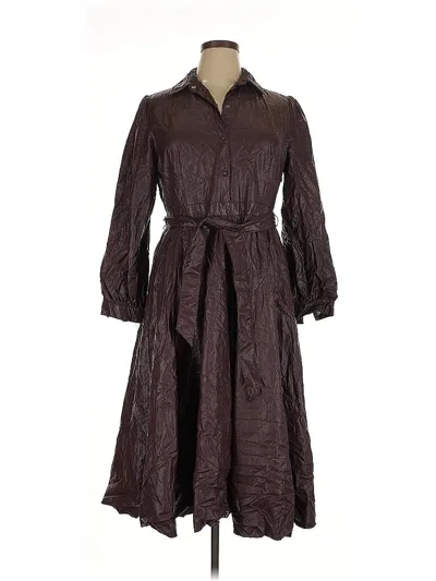 Pre-owned Peter Som Casual Dress In Brown