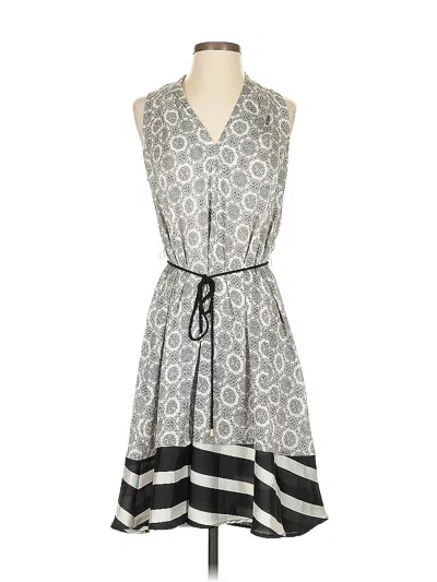 Pre-owned Peter Som Casual Dress In Gray