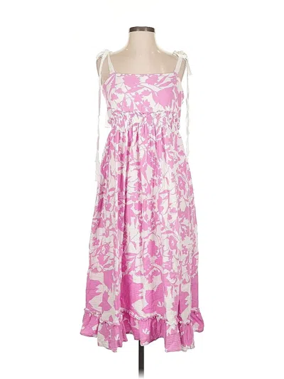 Pre-owned Peter Som Casual Dress In Pink