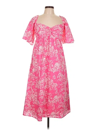 Pre-owned Peter Som Casual Dress In Pink