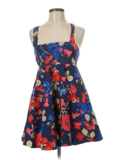 Pre-owned Peter Som Cocktail Dress In Blue