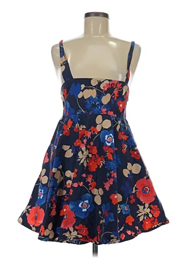 Pre-owned Peter Som Cocktail Dress In Blue