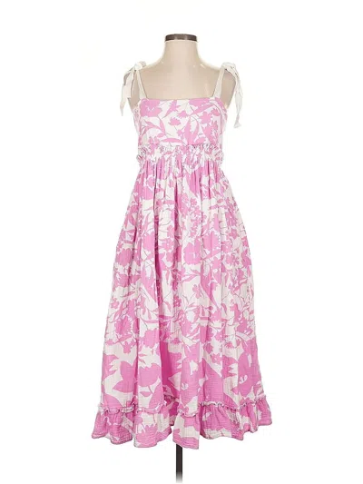 Pre-owned Peter Som Cocktail Dress In Pink
