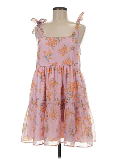 Pre-owned Peter Som Cocktail Dress In Pink