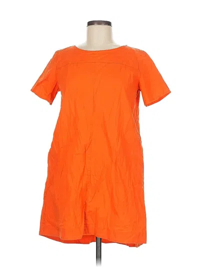 Pre-owned Peter Som Collective Casual Dress In Orange