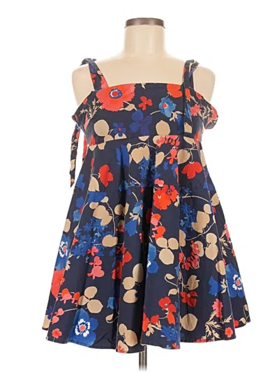 Pre-owned Peter Som Kimono In Blue