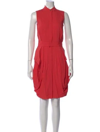 Pre-owned Peter Som Knee-length Dress In Pink