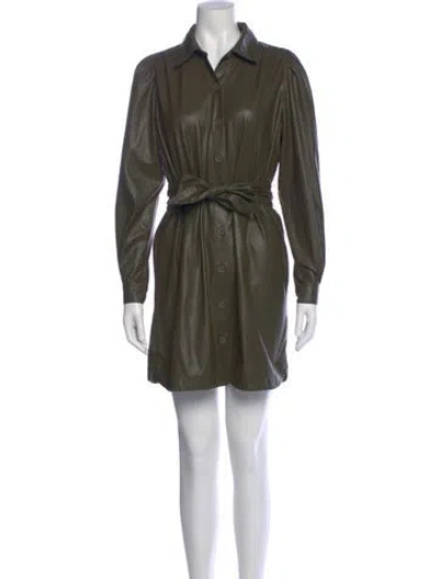 Pre-owned Peter Som Mini Dress In Green