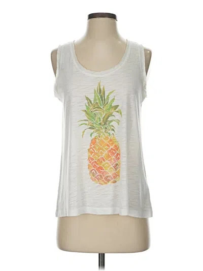 Pre-owned Peter Som Sleeveless T-shirt In White