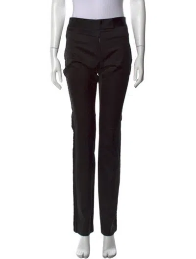 Pre-owned Peter Som Straight Leg Pants In Blue