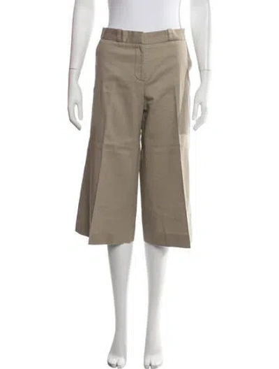 Pre-owned Peter Som Wide Leg Pants In Neutrals