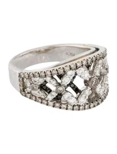Pre-owned Peter Storm 18k Diamond Band In Multi