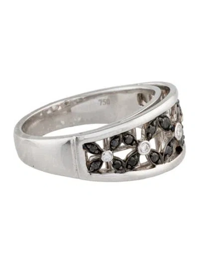 Pre-owned Peter Storm 18k Diamond Band In Multi