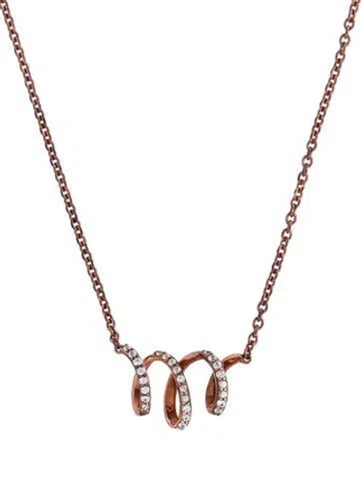 Pre-owned Peter Storm Sapphire Pendant Necklace In Multi