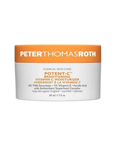 Peter Thomas Roth 1.7oz Potent-c Brightening Vitamin C Moisturizer In Transparent