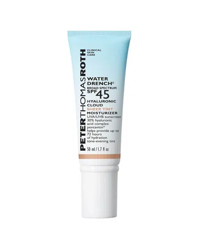 Peter Thomas Roth 1.7oz Water Drench Hyaluronic Cloud Sheer Tint Moisturizer In Transparent