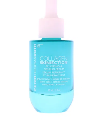 Peter Thomas Roth 1oz Collagen Skinjection Plumping & Firming Serum In Blue