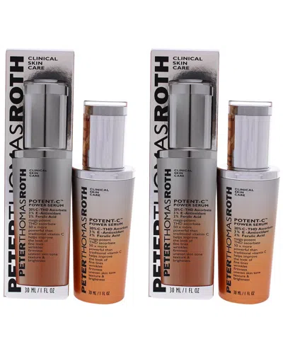 Peter Thomas Roth 1oz Potent-c Power Serum Pack Of 2