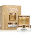 Peter Thomas Roth 2-pc. 24k Gold Glow-up Skincare Set In Transparent