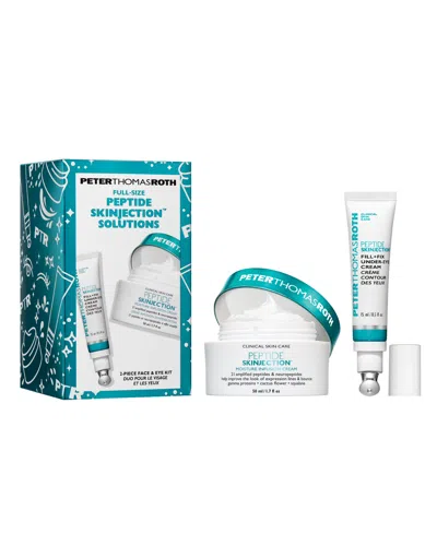 Peter Thomas Roth 2-pc. Peptide Skinjection Gift Set In Transparent