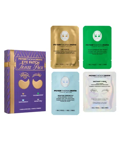 Peter Thomas Roth 4-pack Travel Eye Patches Set In No Color