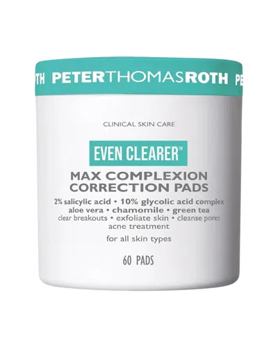Peter Thomas Roth 60 Pads Max Complexion Correction Pads In Transparent
