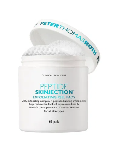 Peter Thomas Roth 60 Pads Peptide Skinjection Exfoliating Peel Pads - All Skin