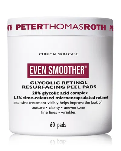 PETER THOMAS ROTH EVEN SMOOTHER GLYCOLIC RETINOL RESURFACING PEEL PADS