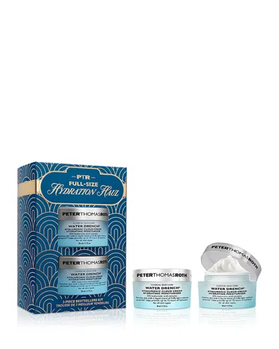Peter Thomas Roth Full Size Hydration Haul Bestsellers Gift Set In Blue