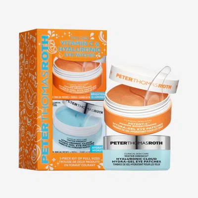 Peter Thomas Roth Full-size Vitamin C & Hyaluronic Eye Patches 2-piece Kit