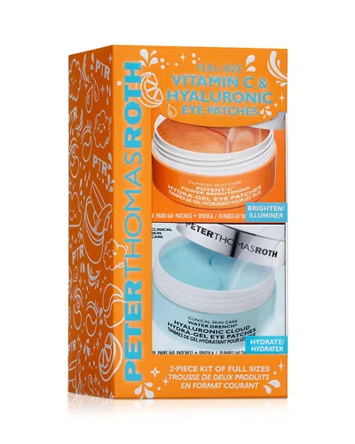 Peter Thomas Roth Full Size Vitamin C & Hyaluronic Eye Patches Kit ($120 Value)