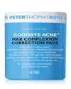 Peter Thomas Roth Goodbye Acne Max Complexion Correction Pads 60 Pads