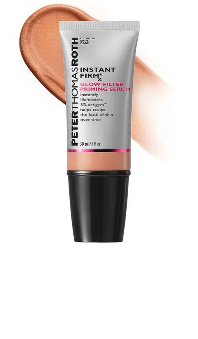 Peter Thomas Roth 1oz Instant Firmx Glow Filter Priming In Transparent