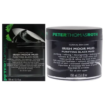 Peter Thomas Roth Irish Moor Mud Purifying Black Mask - All Skin Types By  For Unisex - 5 oz Mask In White