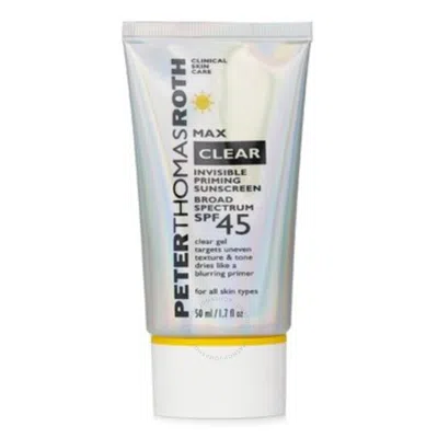 Peter Thomas Roth Ladies Max Clear Invisible Priming Sunscreen Spf 45 Lotion 1.7 oz Skin Care 670367 In White