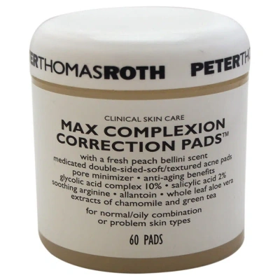 Peter Thomas Roth Max Complexion Correction Pads By  For Unisex - 60 Pc Pads In White