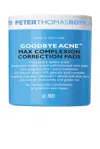 PETER THOMAS ROTH MAX COMPLEXION CORRECTION PADS,PTHO-WU17