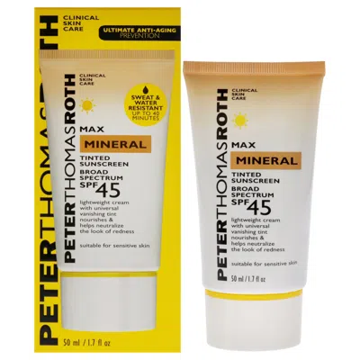 Peter Thomas Roth Max Mineral Tinted Sunscreen Spf 45 By  For Unisex - 1.7 oz Sunscreen In Multi