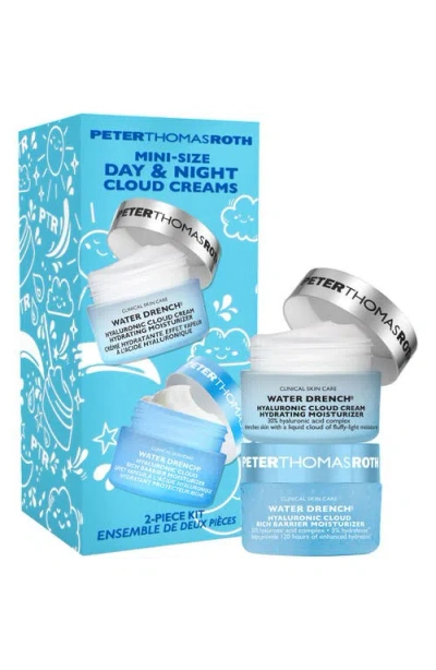 Peter Thomas Roth Mini Day & Night Cloud Creams Set $48 Value In Transparent
