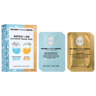 Peter Thomas Roth Patch + Go Eye Patch Travel Set For Hydrating & Firming