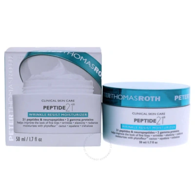 Peter Thomas Roth Peptide 21 Wrinkle Resist Moisturizer By  For Unisex - 1.7 oz Moisturizer In Ink