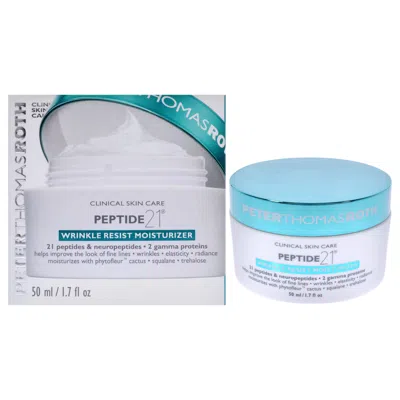 Peter Thomas Roth Peptide 21 Wrinkle Resist Moisturizer By  For Unisex - 1.7 oz Moisturizer In White