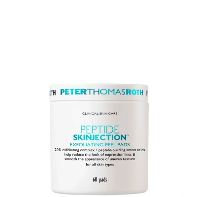 Peter Thomas Roth Peptide Skinjection Exfoliating Peel Pads - Pack Of 60 In White