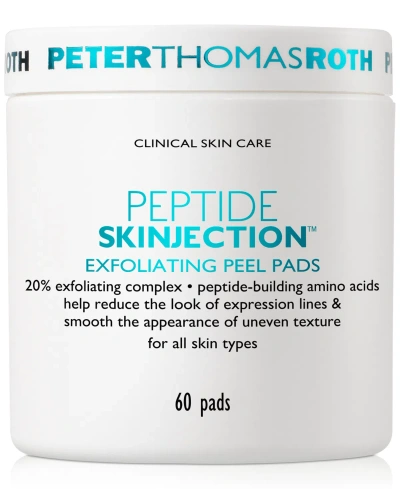 Peter Thomas Roth Peptide Skinjection Exfoliating Peel Pads, 60 Pads In No Color