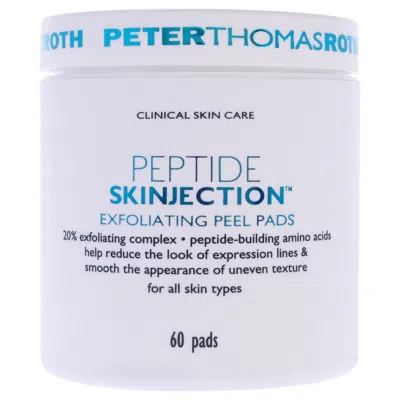Peter Thomas Roth Peptide Skinjection Exfoliating Peel Pads - All Skin Types By  For Unisex - 60 Pc P In White