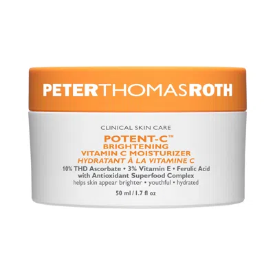 Peter Thomas Roth Potent-c Brightening Vitamin C Moisturiser 50ml In White