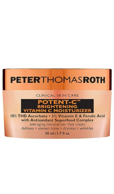 Peter Thomas Roth Potent-c Brightening Vitamin C Moisturiser 50ml In White