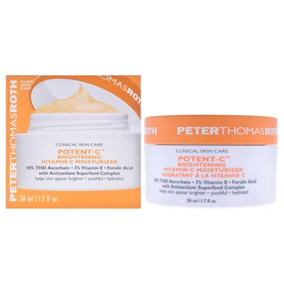 Peter Thomas Roth Potent-c Brightening Vitamin C Moisturizer By  For Unisex - 1.7 oz Moisturizer In Multi
