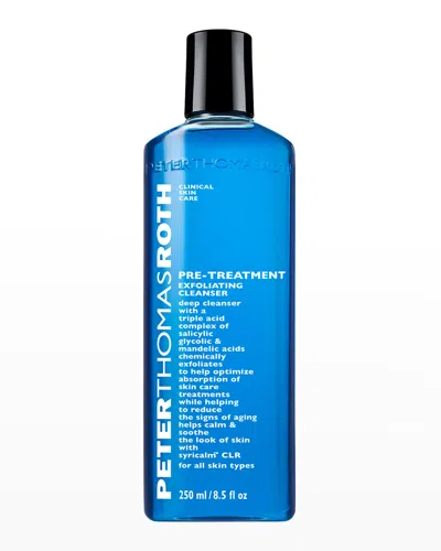 Peter Thomas Roth Pre-treatment Exfoliating Cleanser, 8.5 Oz. In White