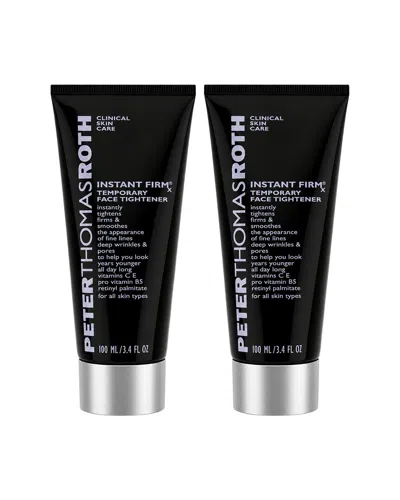 Peter Thomas Roth Set Of Two 3.4oz Instant Firmx Temporary Face Tightener - Pack Of 2 In Transparent